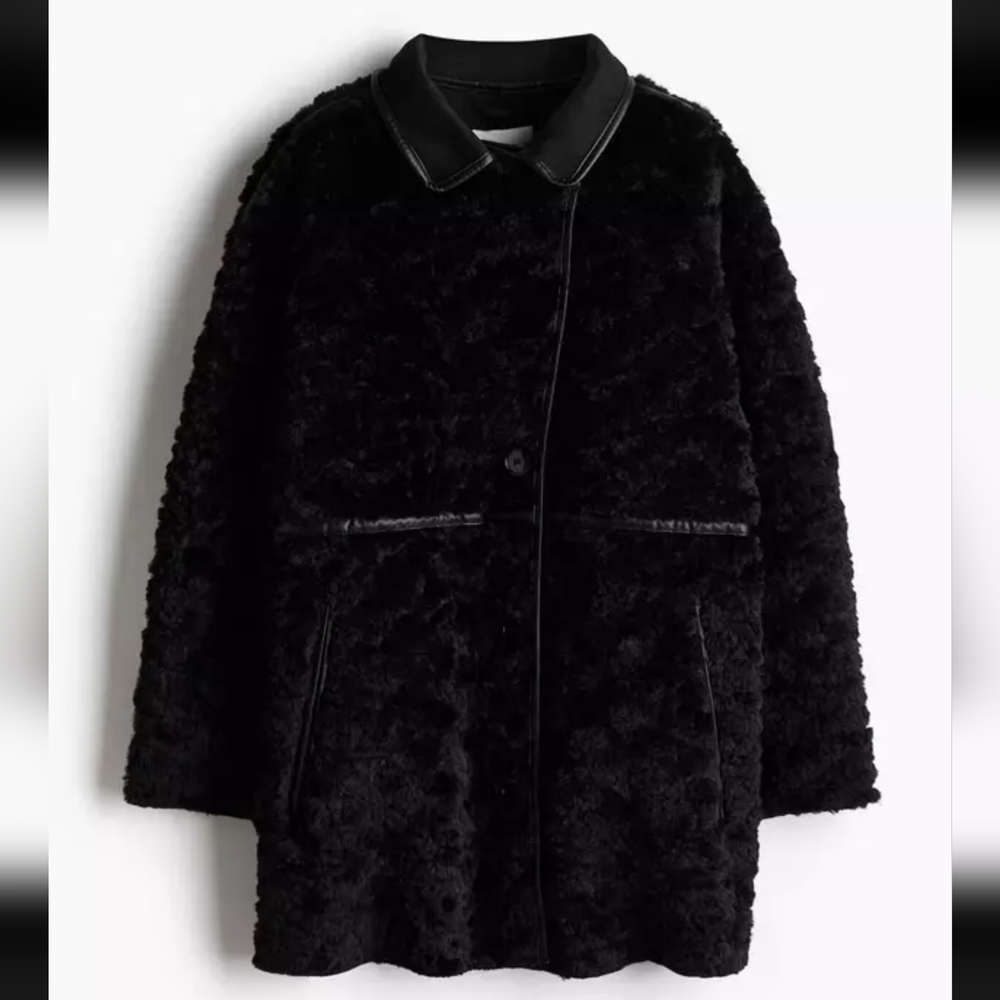 (New) H&M Fluffy Coat